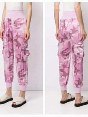 Cinq a Sept Giles Camouflage Cargo Pants